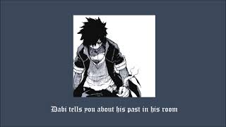 Dabi tells you about his past in his room  a playlist [upl. by Vannie695]