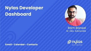 Nylas Dashboard Overview [upl. by Mckenna]