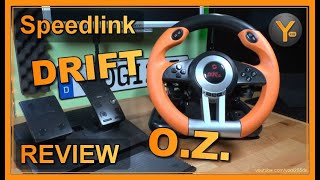 Review Speedlink Drift OZ Lenkrad für PCWindows [upl. by Aras]