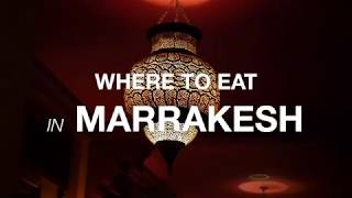 Moroccan food guide  Best places to eat in Marrakech [upl. by Ettelohcin]