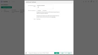 Add Server Hardware in HPE OneViewDemo1 [upl. by Cutler]