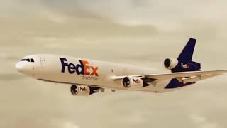 FedEx flight 80  Crash Animation [upl. by Cadmar]