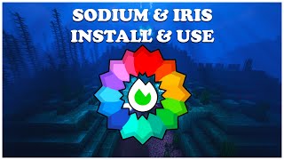 The EASIEST Sodium amp IRIS in Minecraft Java 121 Tutorial [upl. by Akehsat696]