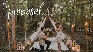 THE PROPOSAL Im engaged  cutest proposal ever [upl. by Luapnaes]