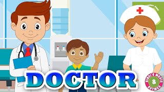 Doctor Song  National Doctor’s Day  Community Helpers  Kids Rhymes  Bindis Music amp Rhymes [upl. by Robinia869]