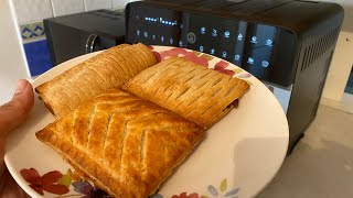 Making Frozen GREGGS Pasties in the CalmDo Air Fryer Oven  Air Fryer Recipes [upl. by Gibby]