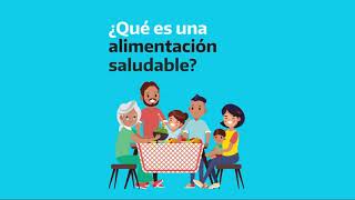 ¿Qué es una alimentación saludable [upl. by Alac]