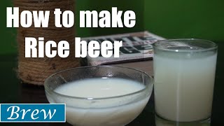 Rice Beer  Northeast Indian Tribal Brew [upl. by Telrats]