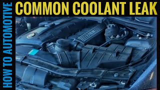 How to Repair a Common Coolant Leak on a BMW 35 Series [upl. by Nala453]