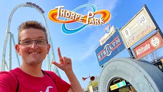 THORPE PARK Vlog March 2022 [upl. by Eikcor]