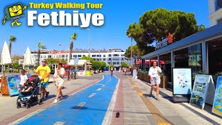 Fethiye Muğla Turkey  4K Walking Tour [upl. by Rafaelle]