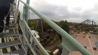 Colossus Roller Coaster Lift Hill Climb  Thorpe Park [upl. by Westhead810]