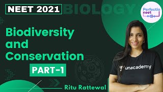 Biodiversity and Conservation  Part 1  NEET 2021  NEET Biology  Ritu Rattewal [upl. by Eadmund470]