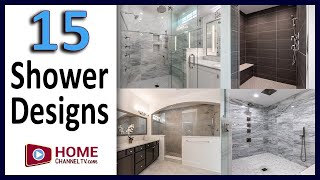 15 Master Bathroom Shower Designs  Remodel Makeover Interior Design Ideas [upl. by Arihsaj]