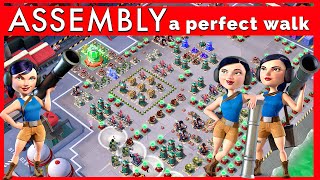 ASSEMBLY solo  a perfect walk 😎 Bullit SHOCK attack  BOOM BEACH gameplaystrategy [upl. by Rosati651]