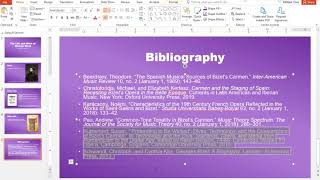 Adding a Bibliography to Your Powerpoint [upl. by Affrica]