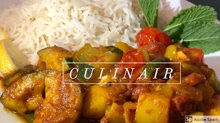 HOMEMADE COURGETTE RECIPE  VEGAN  QUICK amp EASY [upl. by Solomon727]