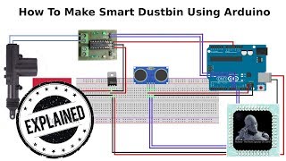 Smart Dustbin Using Arduino [upl. by Os]