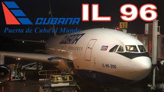 Cubana IL96 Business Class  Havana  Madrid [upl. by Muraida]