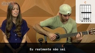 Ainda Bem  Marisa Monte aula de violão completa [upl. by Notled]