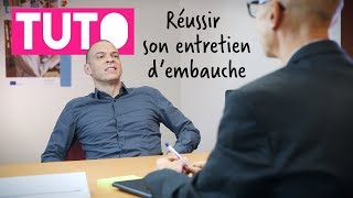 TUTO 4  Réussir son entretien dembauche [upl. by Ysdnyl]