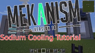 Minecraft Mekanism Sodium Cooling tutorial [upl. by Bertold]