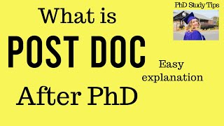 What is a postdoctoral fellowship or postdoc researcher [upl. by Waynant394]