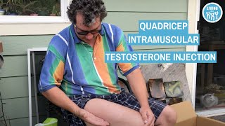 Ququadricep Intramuscular Testosterone Injection [upl. by Lorin470]