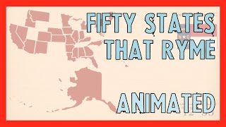 Fifty States That Rhyme [upl. by Lanette914]