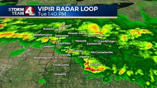 NBC4 Live VIPIR Radar Central Ohio Weather [upl. by Eissoj]