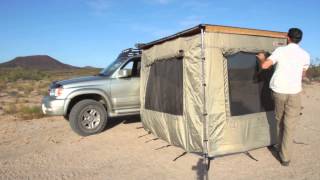 Camping Essentials ARB Awning Enclosed Room [upl. by Sammer55]