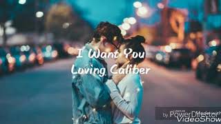 I Want You  Loving Caliber  Lyrics  lyric video [upl. by Acacia]