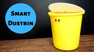 How to make Smart Dustbin with Arduino  Arduino Project [upl. by Jovi]