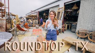 One of the most EPIC Antiques Shows in the World  ROUND TOP TEXAS GUIDE [upl. by Wald811]