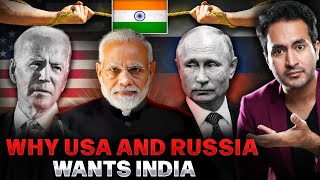 Why USA amp RUSSIA Both Desperately Want INDIA [upl. by Hnah]