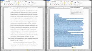 Word How to Create an Annotated Bibliography [upl. by Eamon981]