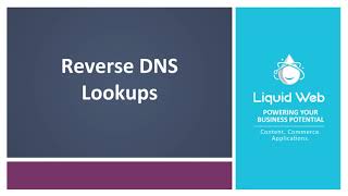 Reverse DNS Lookups [upl. by Thgiwed825]