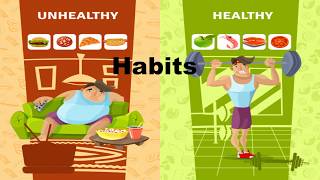 Inglés 7º básico  Healthy and unhealthy habits [upl. by Jabe]