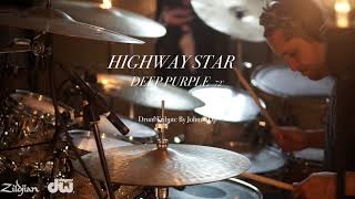 HIGHWAY STAR  DEEP PURPLE  DRUM COVER [upl. by Higgins898]