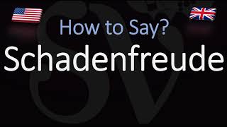 How to Pronounce Schadenfreude CORRECTLY Meaning amp Pronunciation [upl. by Berns]