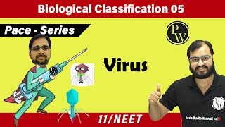 Biological Classification 05  Virus  Class 11  Pace Series  NEET [upl. by Walsh]