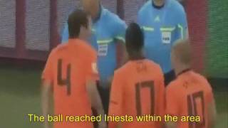 Gol de Iniesta a Holanda Final Mundial 2010 subs in English [upl. by Nofpets79]