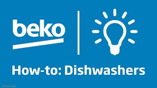 How to install your new Beko dishwasher [upl. by Vaasta410]