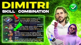 Dimitri Skill Combination 2023  Best character combination in free fire [upl. by Edalb]