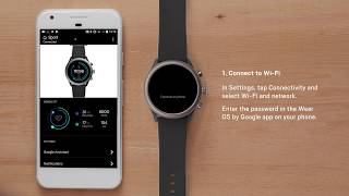 How To Set Up Your Fossil Sport Smartwatch [upl. by Akialam320]