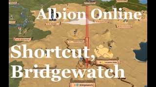 Albion Online  Caerleon to Bridgewatch fast almost safely [upl. by Dorotea]