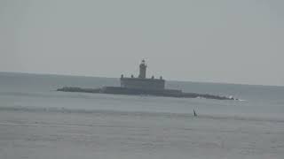 Bugio Lighthouse in the Tagus River [upl. by Aivuy177]