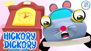 Hickory Dickory Dock  Nursery Rhymes amp Kids Songs [upl. by Laurel487]