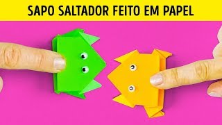 10 IDEIAS SIMPLES E DIVERTIDAS COM PAPEL [upl. by Staten]