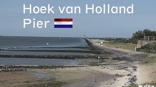 HOLLAND Hoek van Holland pier amp beach [upl. by Niroht]